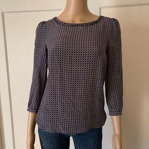Silk J. Crew Blouse Size 0